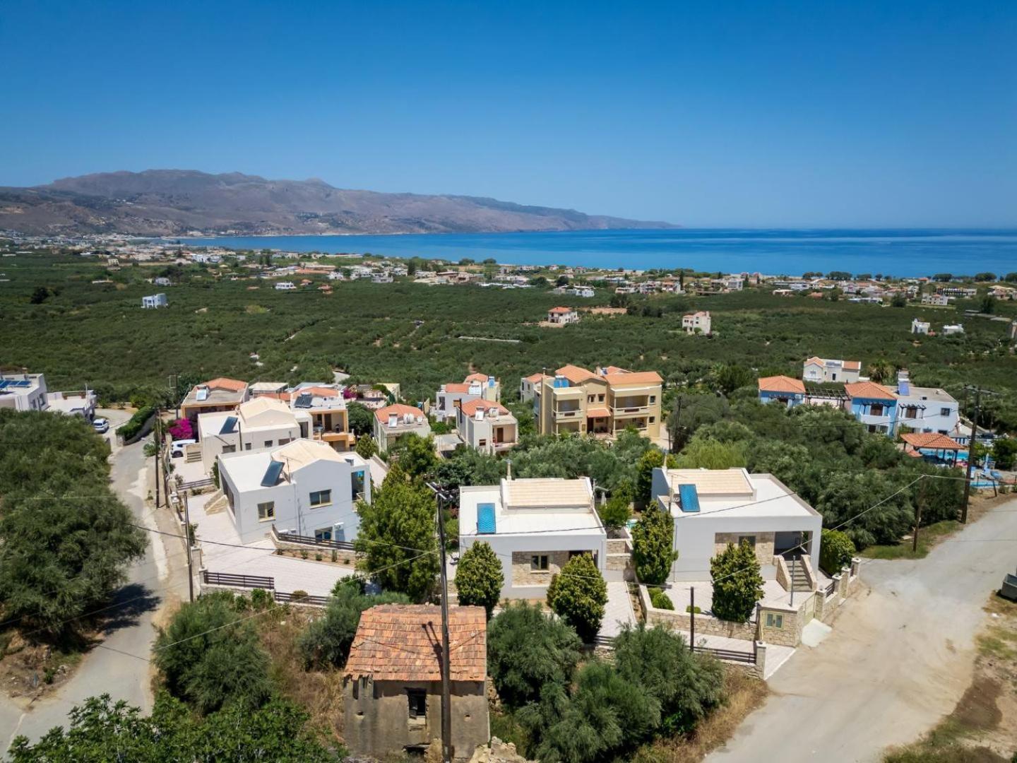 Villa With Private Pool Chania Sense Of Dream Villas Тавронитис Экстерьер фото